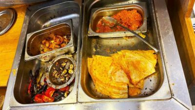 Restoranda mide bulandıran görüntüler