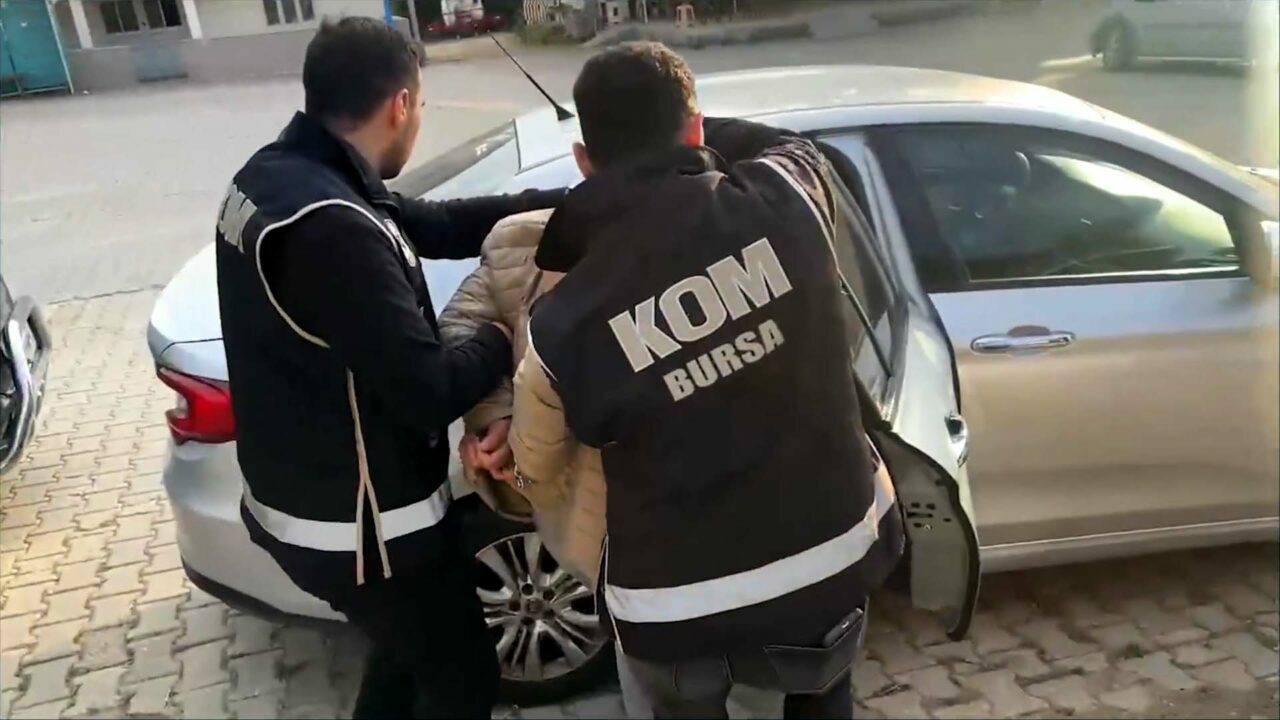 Bursa dahil 10 ilde suç örgütü operasyonları