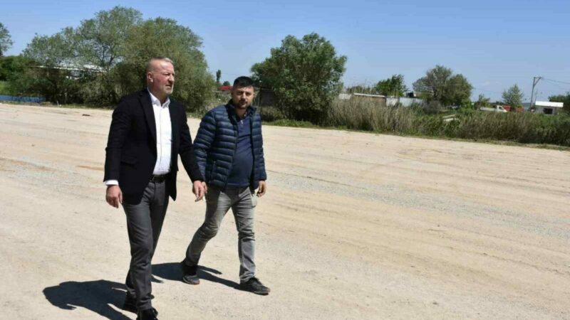 Karacabey Belediyesi, kırsal mahallelere yönelik hizmet atağını sürdürüyor. Ortasarıbey Mahallesi’nde