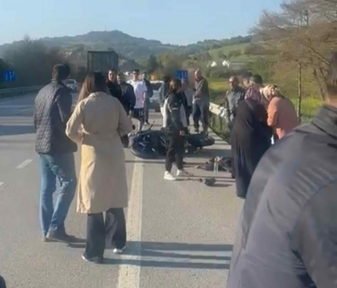 Bursa’da motosiklet devrildi: 1 ölü, 1 yaralı