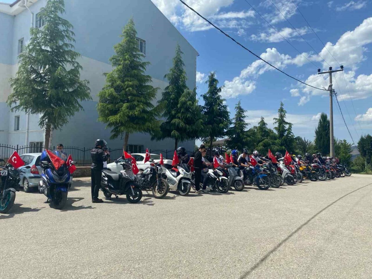 Bursa’da motosikletlilerden hayati farkındalık