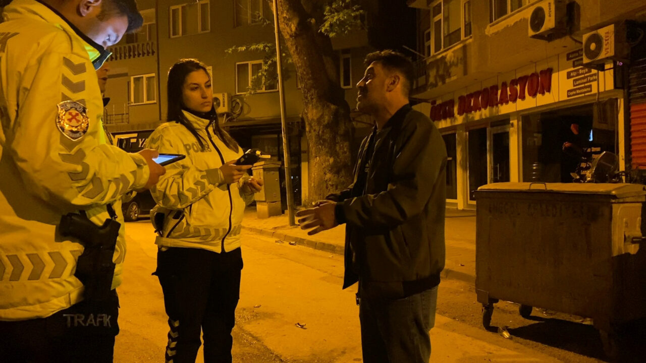 Bursa’da polisin zor anları Bursa’da polisin zor anları