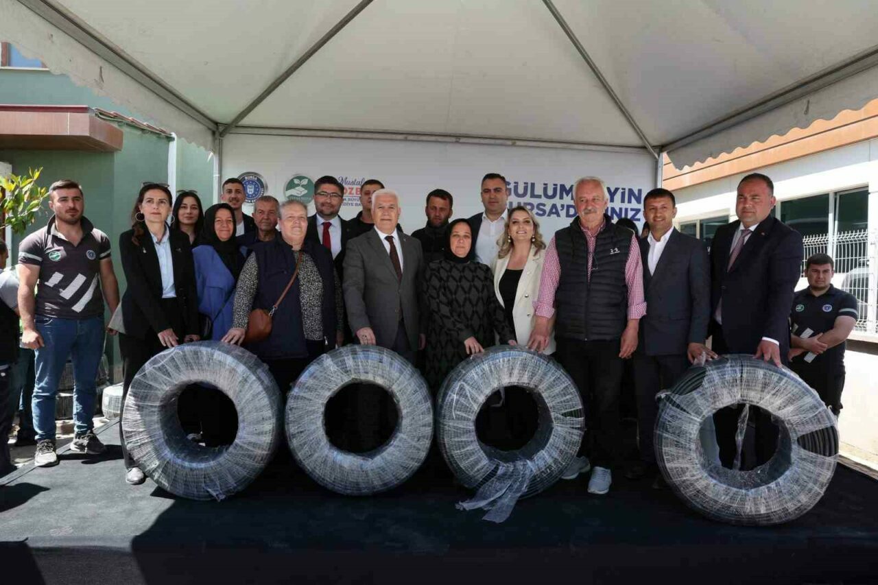 Bursa Büyükşehir’den Dünya Çiftçiler Günü’nde üreticilere destek