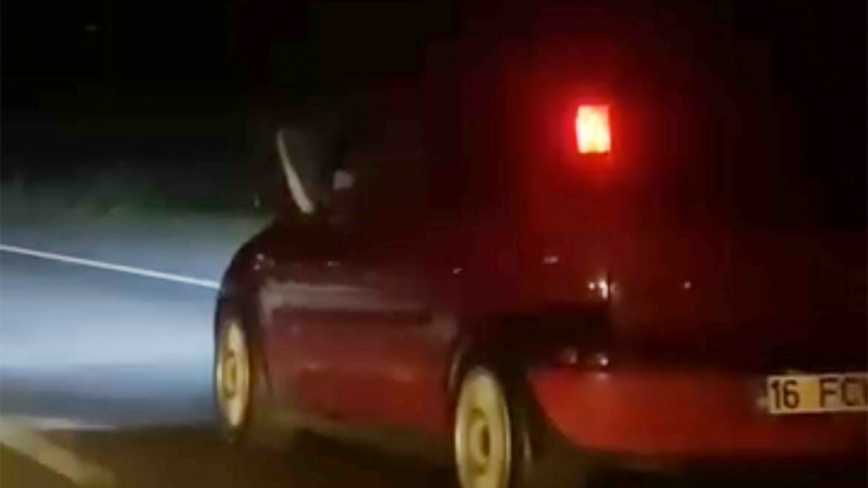 Bursa’dan akıl almaz görüntüler! O anlar kamerada