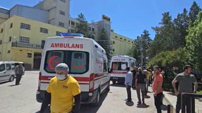 Fabrikada patlama: Yaralılar var