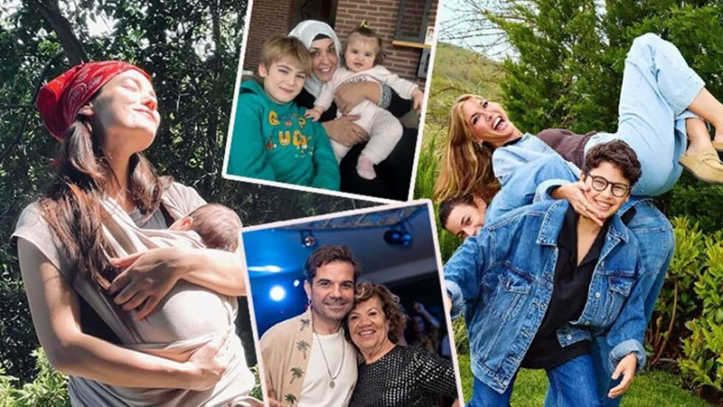 Ünlülerden Anneler Günü paylaşımları