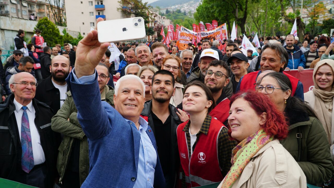 Bursa’da 1 Mayıs coşkusu