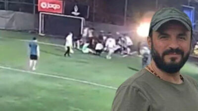 Halı saha maçı can aldı