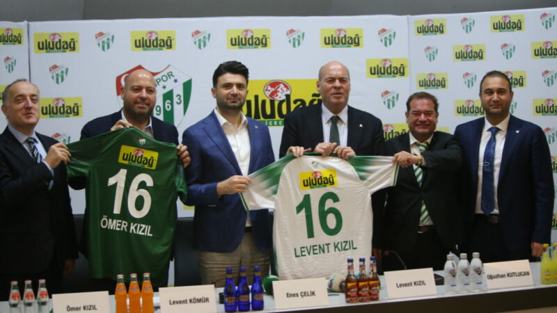 Bursaspor’a Uludağ İçecek’ten dev destek Yeşil beyazlı kulübün her zaman yanında olan Uludağ İçecek, yeni