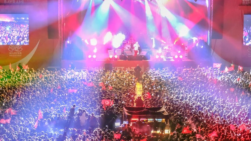 Bursa’ya 19 Mayıs’ta ünlü yağmuru! İşte şehirdeki konser ve kutlama noktaları