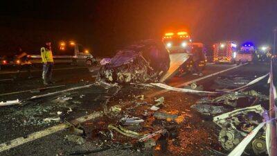 Katliam gibi kaza: 4 ölü, 1 ağır yaralı