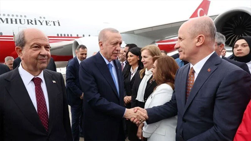 Cumhurbaşkanı Erdoğan’ın KKTC’de: Rum yönetimi endişeli