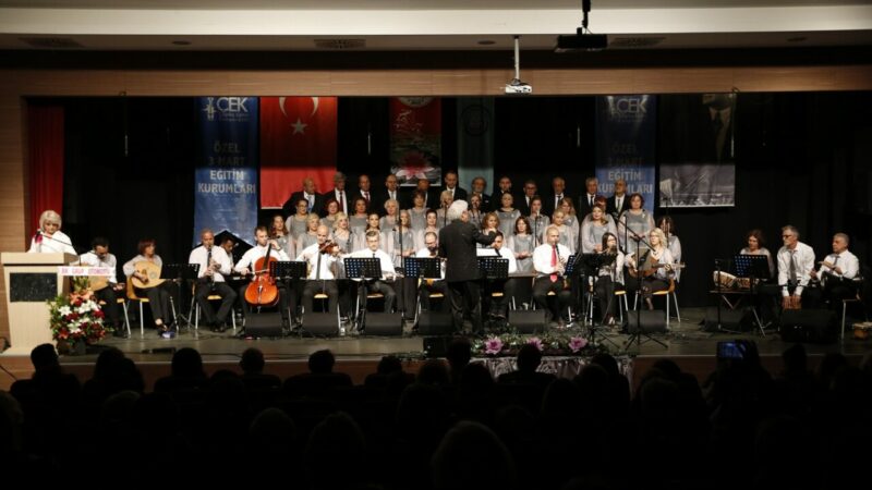 Çağdaş Eğitim Kooperatifi, anlamlı bir konser organizasyonuna ev sahipliği yaptı.