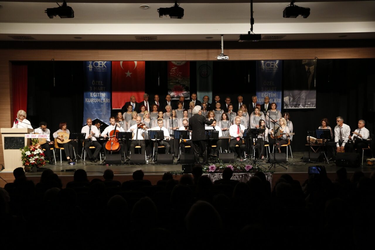 ÇEK ev sahipliğinde anlamlı konser