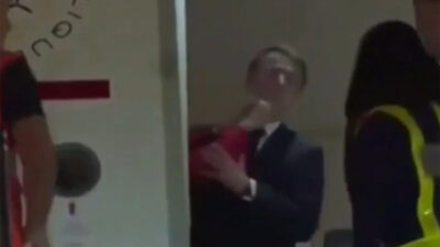 Macron’dan tokat açıklaması: Şakalaşıyorduk