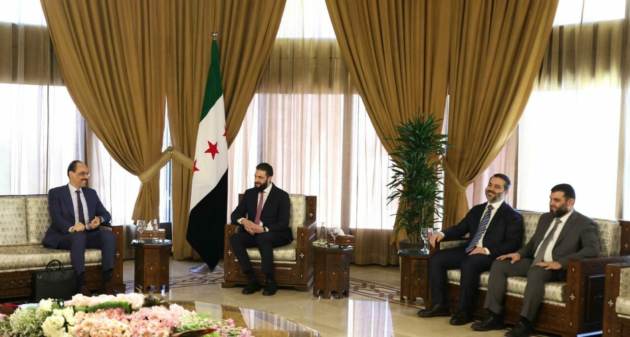 MİT Başkanı Kalın, Suriye’de Cumhurbaşkanı Şara ve heyetiyle görüştü