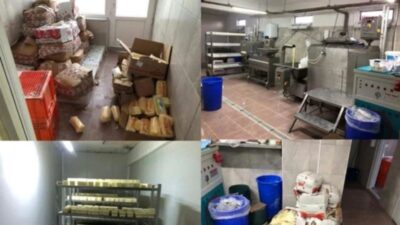 Merdiven altı tesise baskın: 1,5 milyonluk sahte kaşar ele geçirildi