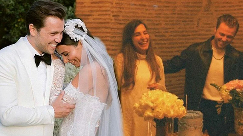 Ünlü çiftin bebeği göründü Haziran 2024'te nikah masasına oturan Tolga Sarıtaş ile Zeynep Mayruk