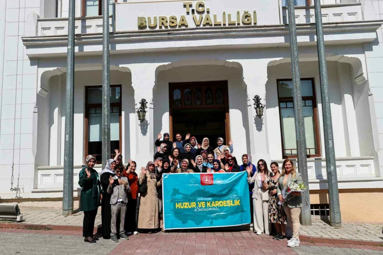 Bursa’da kardeşlik buluşmaları: Şehre hayran kaldılar