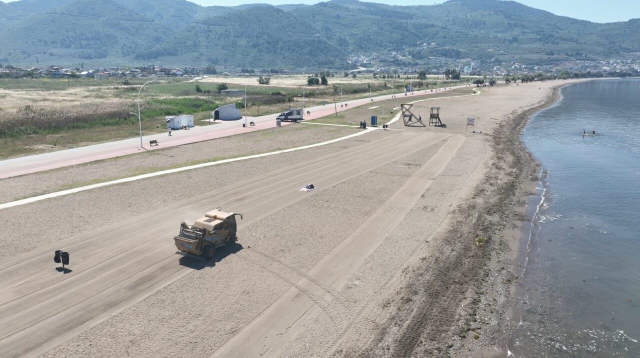 Bursa plajları yaza hazırlanıyor