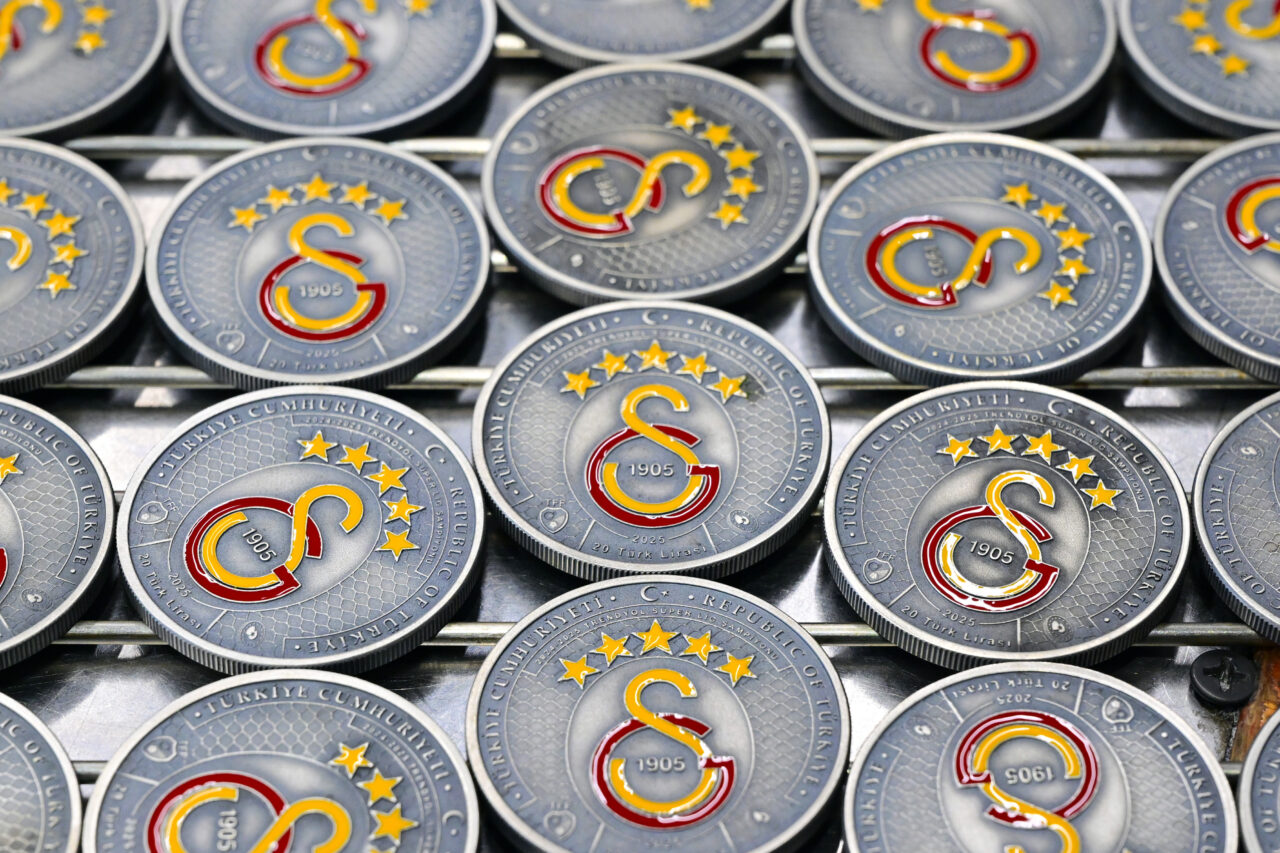 Darphane’den Galatasaray’a özel para Darphane’den Galatasaray’a özel para