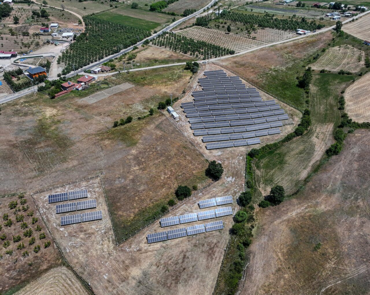 Bursa’nın yeni güneş tarlası; Ayda 500 bin lira getirisi var…