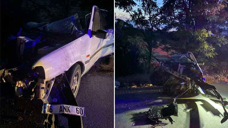 Bursa plakalı araç kaza yaptı: 4 ölü