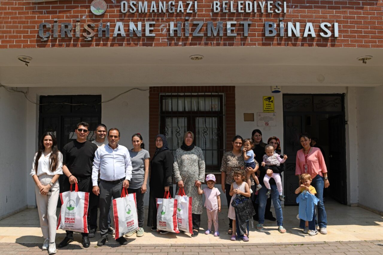 Osmangazi Belediyesi çocukların yüzünü güldürdü