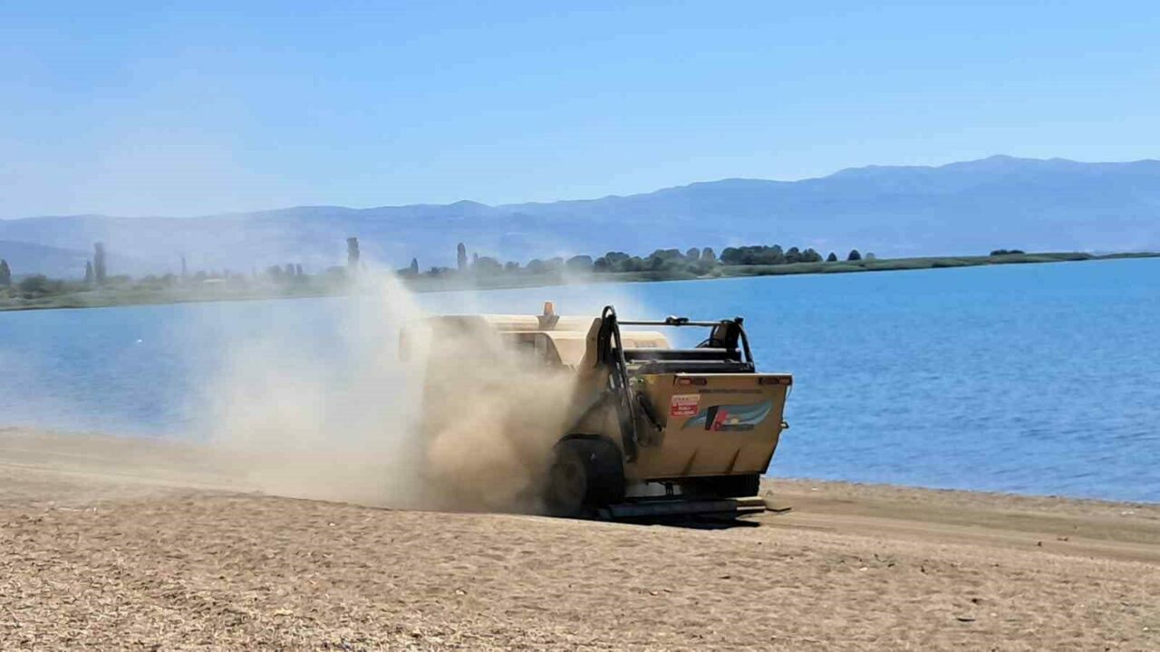 Bursa’daki bu sahil yaz sezonuna hazırlanıyor