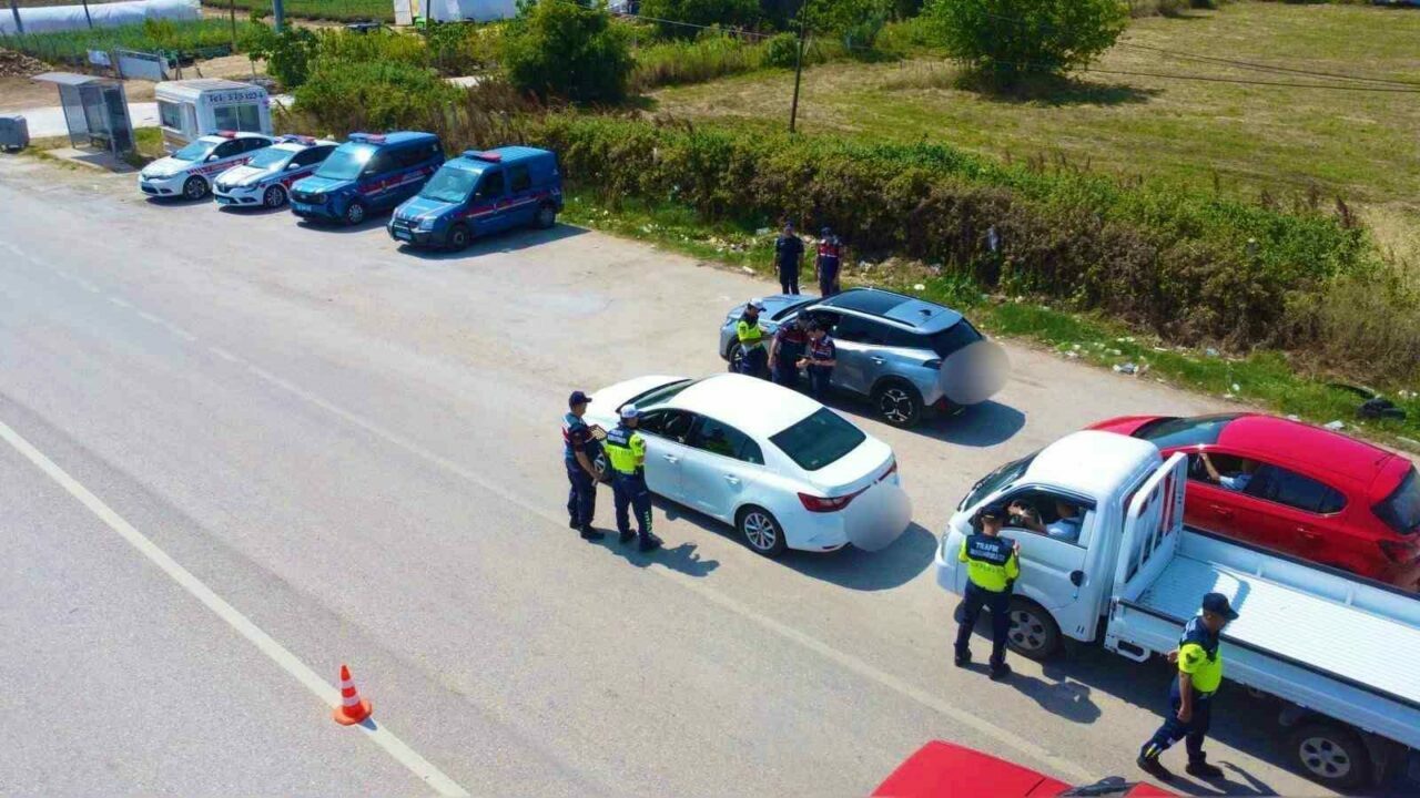 Bursa Jandarmasından dron destekli denetim