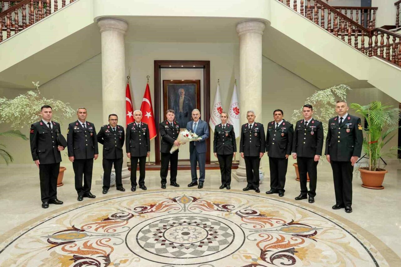 Bursa Valisi Ayyıldız, jandarma teşkilatının 186. kuruluş yılına kutlama