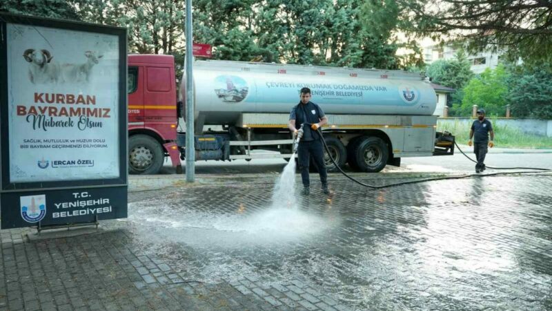 Yenişehir Belediye Başkanı Ercan Özel, Kurban Bayramı öncesi Yenişehir Belediyesi’nin