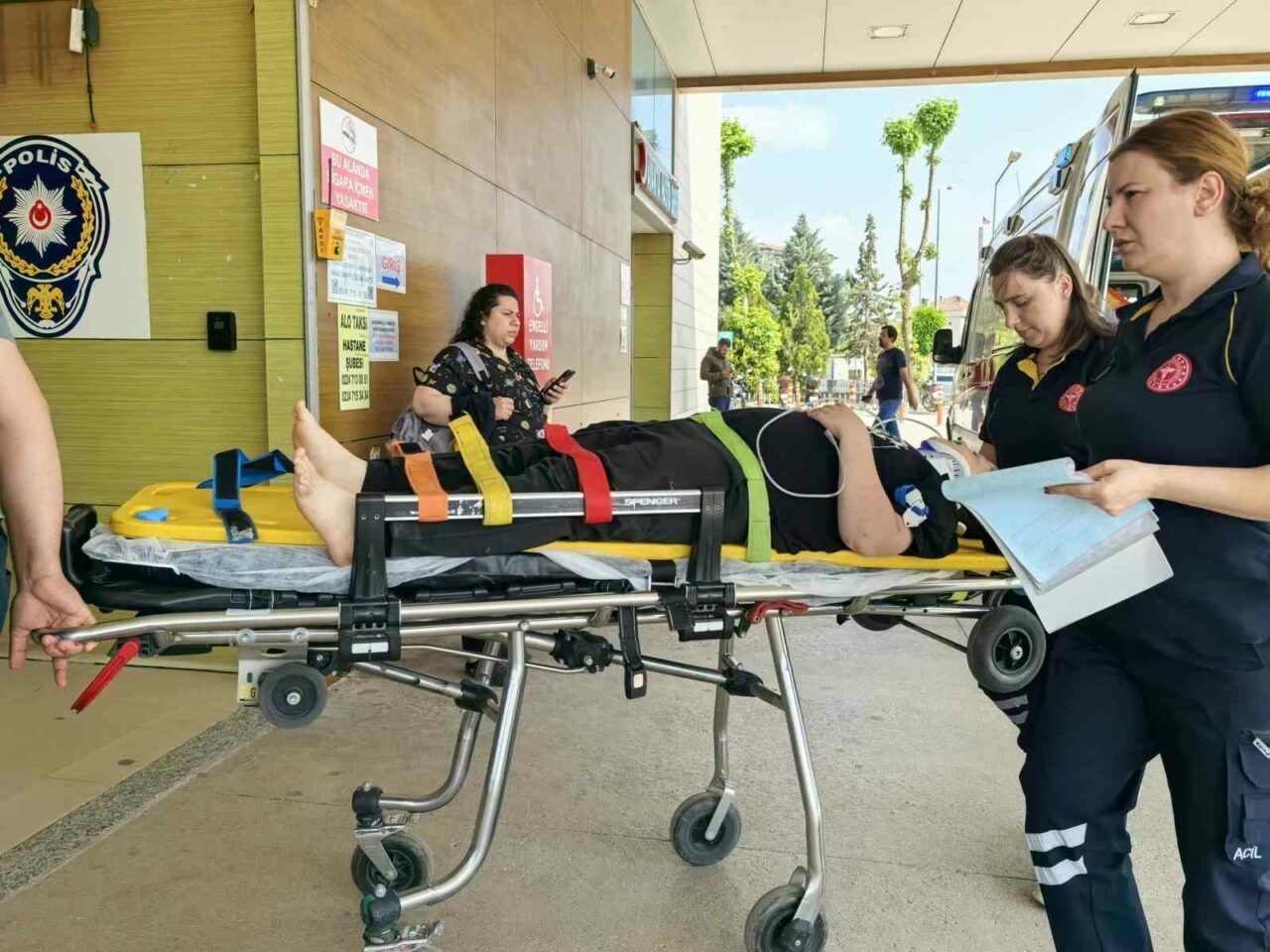 Bursa’da feci kaza: Durumu ağır Bursa’da feci kaza: Durumu ağır