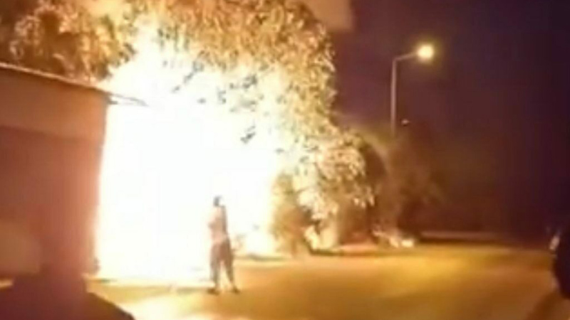 Bursa’da korku dolu anlar