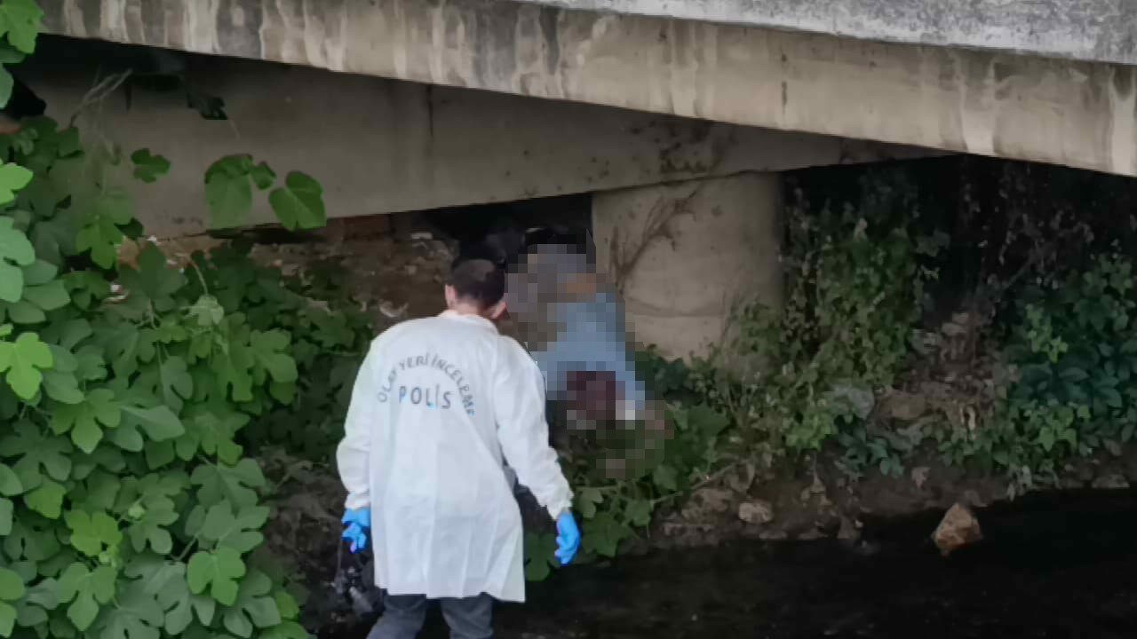 Bursa’da korkunç son! Dere yatağında ölü bulundu