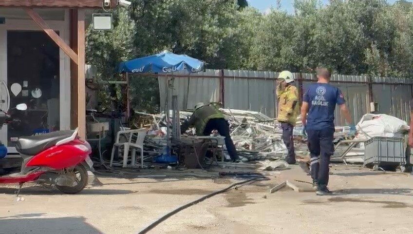 Bursa’da LPG tankı patladı Bursa’da LPG tankı patladı