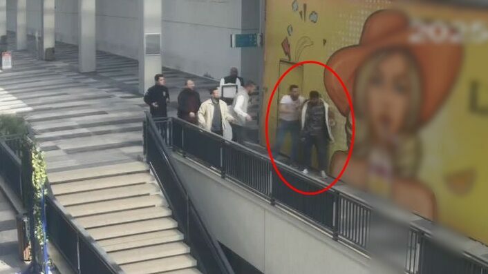 Bursa’da milli sporcuya silahlı tehdit ile darbın yeni görüntüleri ortaya çıktı!