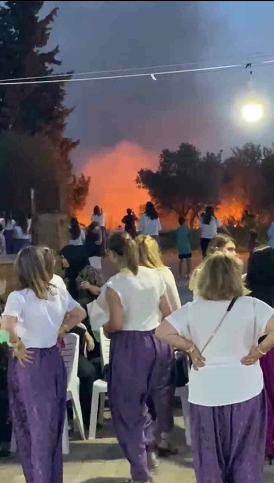 Bursa’da şalvar gecesi zehir oldu; Havai fişekler köyü yakıyordu