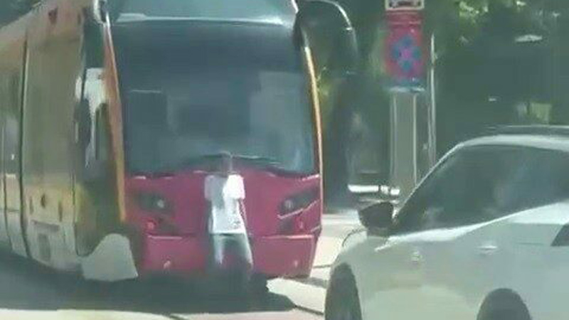 Bursa’da tehlikeli yolculuk