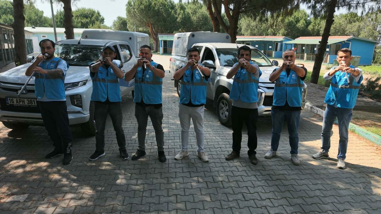 Bursa’da tüf tüflü kurban yakalama timi!