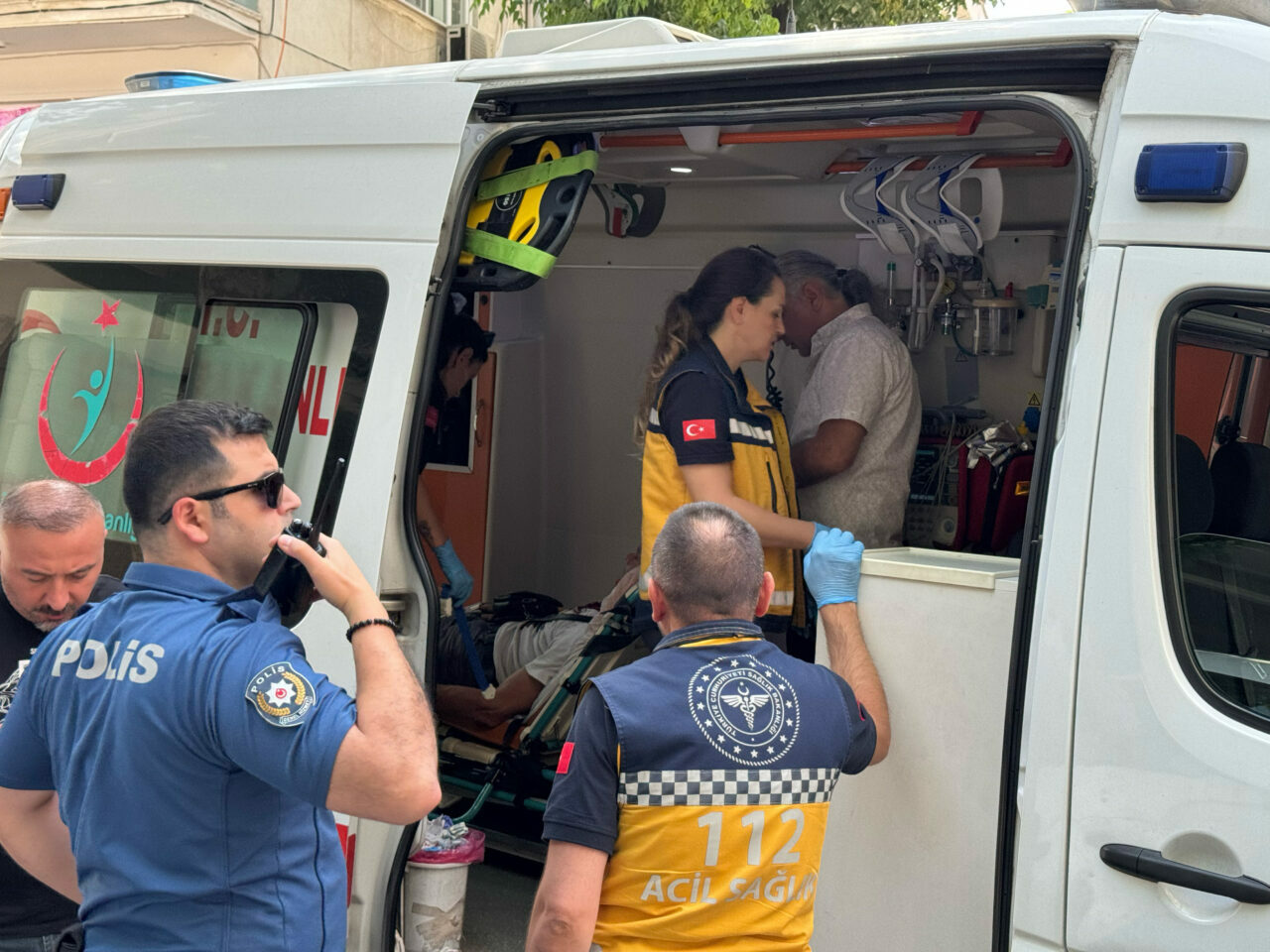 Bursa’da yolda yürürken dehşeti yaşadı