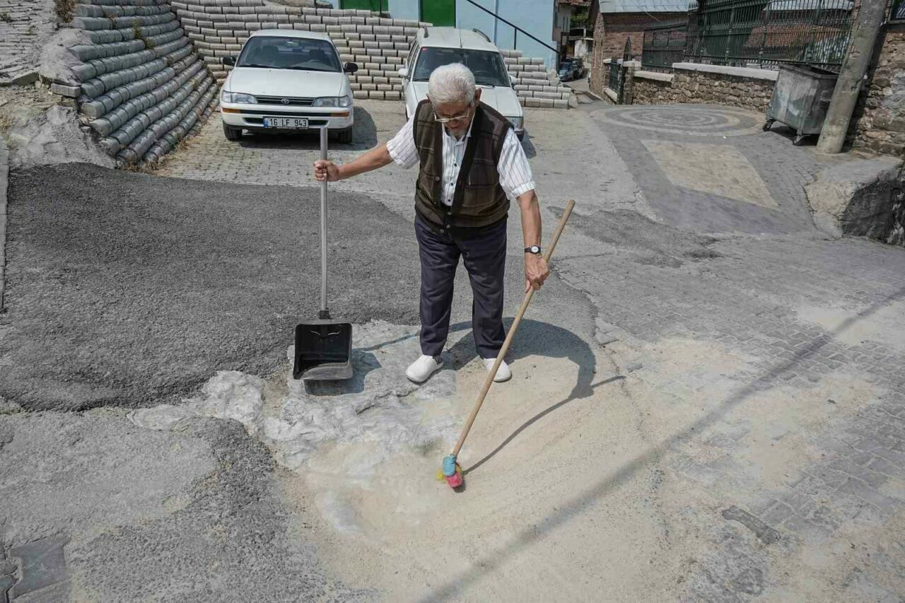 Bursa’nın tarihi mahallesinde 452 yıllık iz! Bursa’nın tarihi mahallesinde 452 yıllık iz!