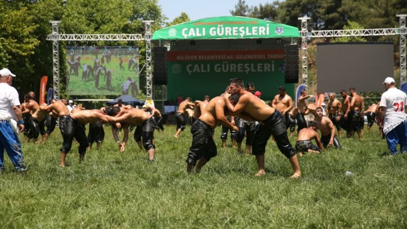 63. Geleneksel Çalı Tarihi Yağlı Güreşleri için geri sayım başladı Nilüfer Belediyesi 63. Geleneksel Tarihi Çalı Güreşleri’nde heyecan 29 Haziran