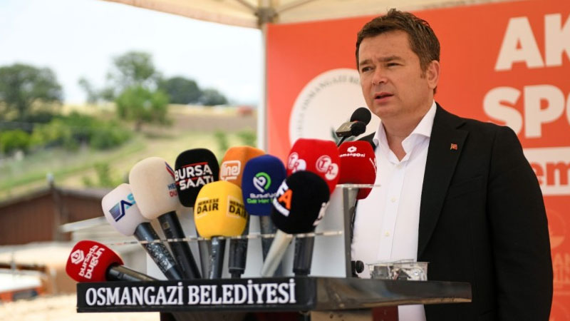 Bursa’nın yeni tesisi için ilk harç döküldü Bursa’nın yeni tesisi için ilk harç döküldü