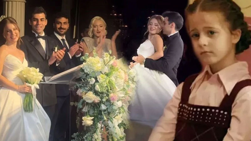 Sihirli Annem’in Çilek’i Zeynep Özkaya evlendi