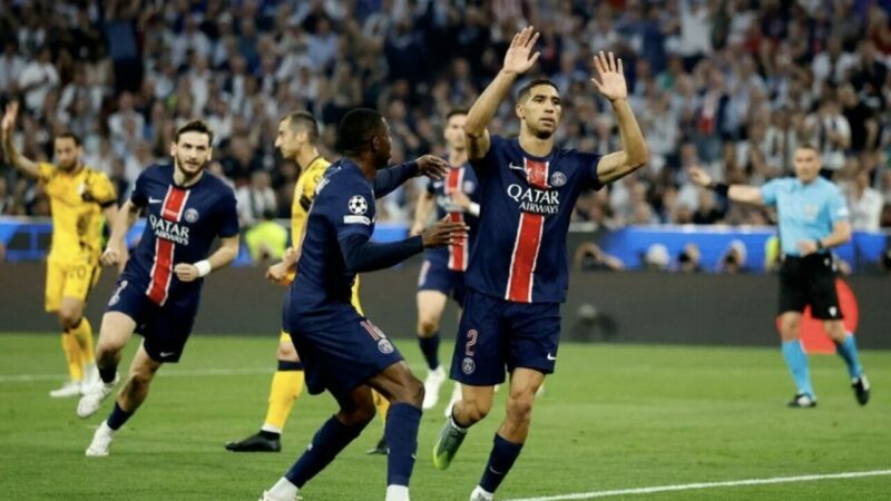 Şampiyonlar Ligi kupası sahibini buldu Paris Saint-Germain ile Inter arasında oynanan Şampiyonlar Ligi finalinde zafer
