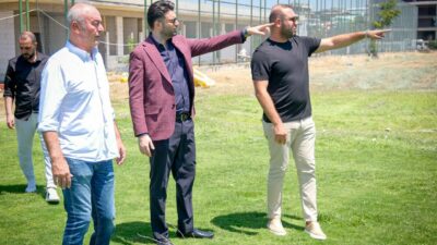 Bursa’nın Özlüce Tesisleri’ndeki projeye Başkan Çelik’ten inceleme