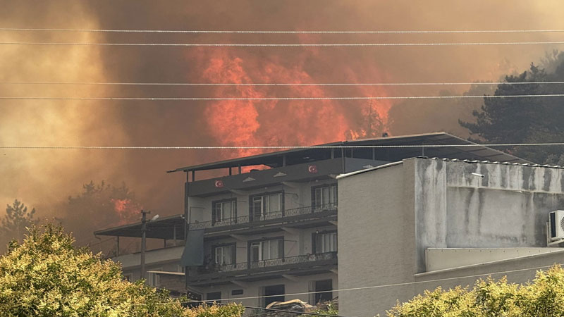 Başkan Mustafa Bozbey’den yangına dair açıklama Başkan Mustafa Bozbey’den yangına dair açıklama