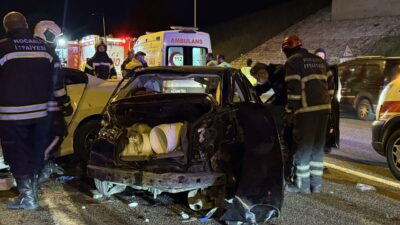 Zincirleme kaza: 12 yaralı