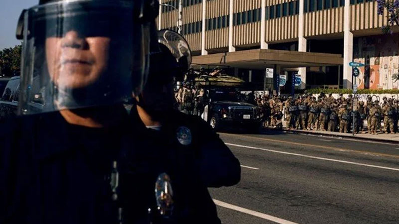 Los Angeles’ta sokağa çıkma yasağı Los Angeles’ta sokağa çıkma yasağı